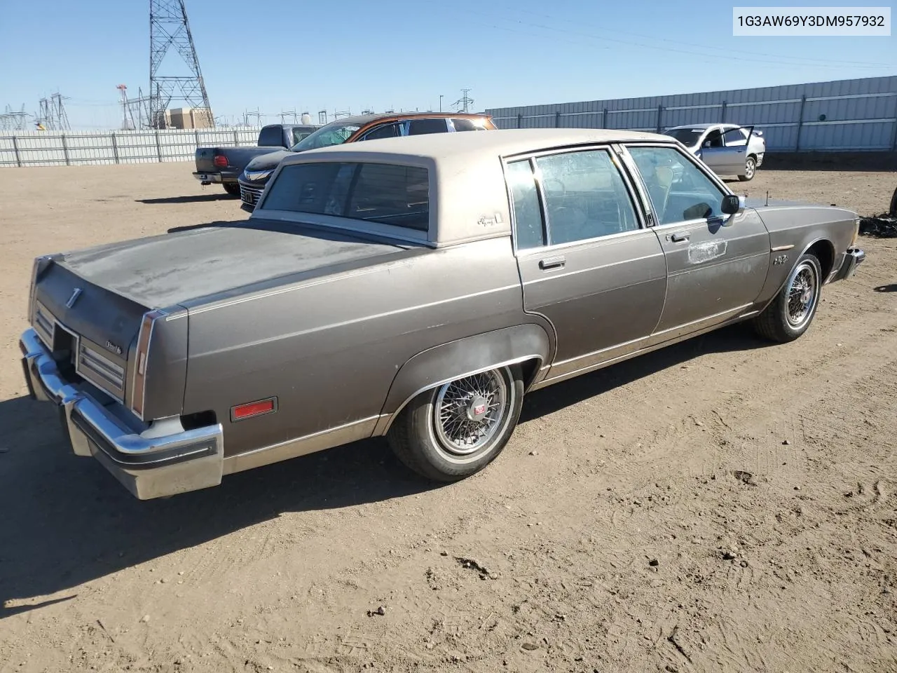 1983 Oldsmobile 98 Regency Brougham VIN: 1G3AW69Y3DM957932 Lot: 71878724