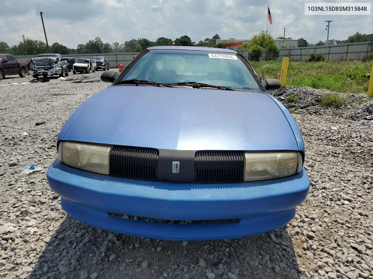 1995 Oldsmobile Achieva S VIN: 1G3NL15D8SM315848 Lot: 64770804