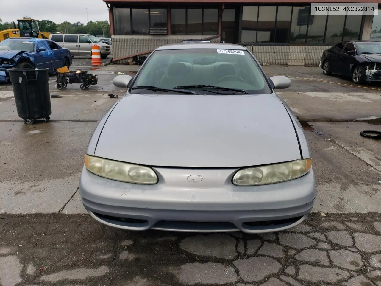 1999 Oldsmobile Alero Gl VIN: 1G3NL52T4XC322814 Lot: 67385204