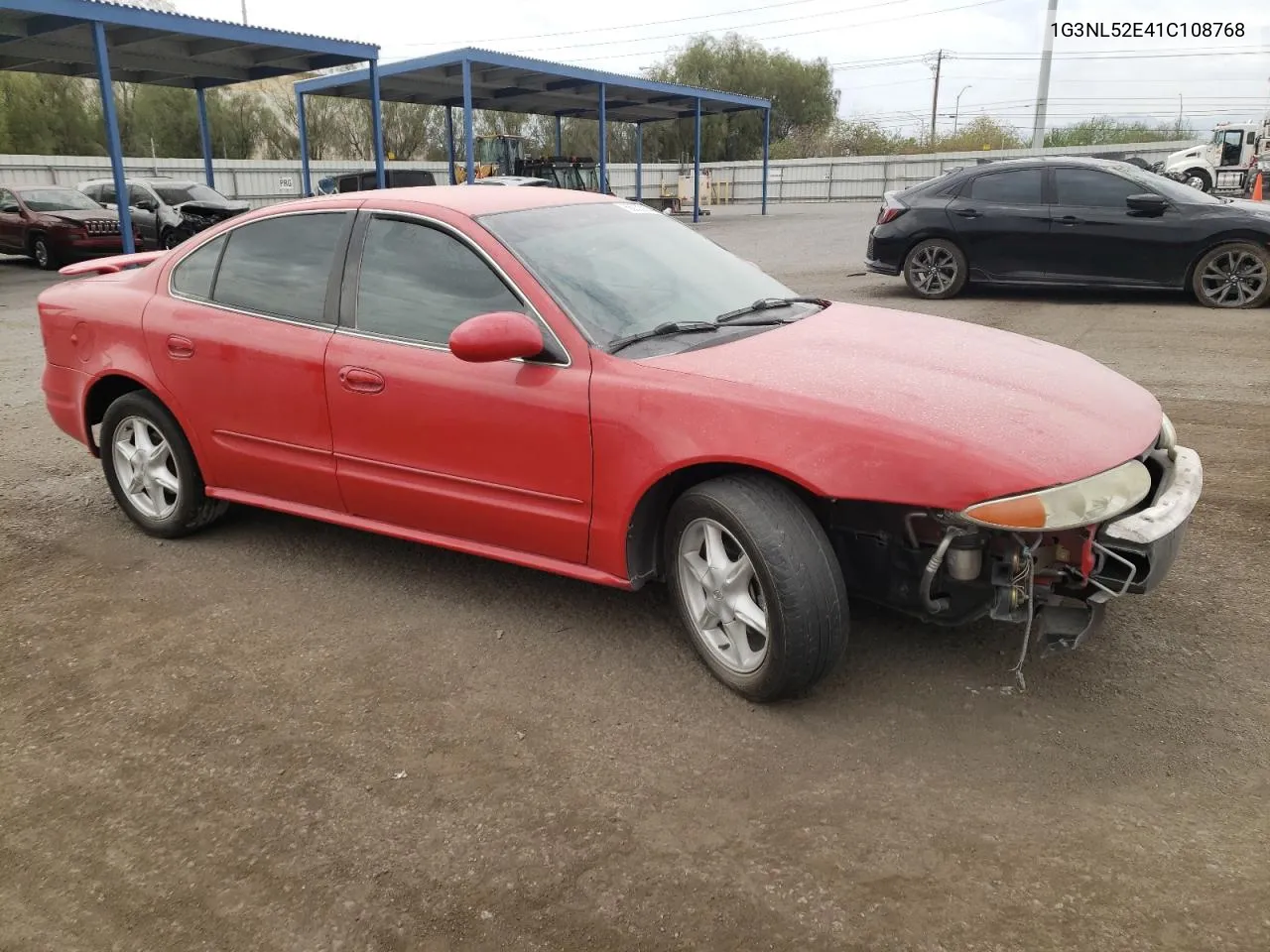 2001 Oldsmobile Alero Gl VIN: 1G3NL52E41C108768 Lot: 66033914