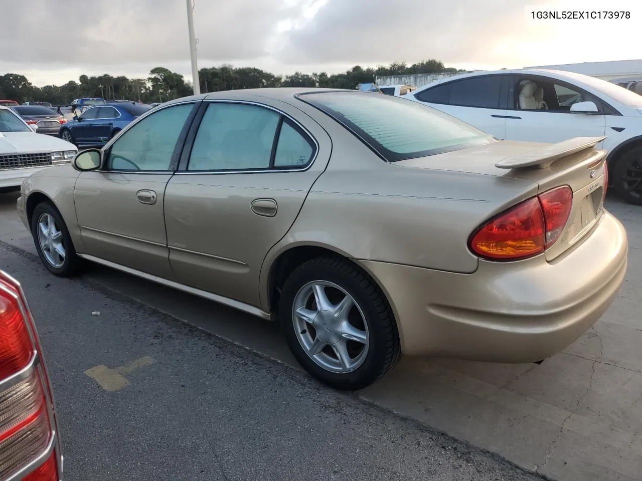 2001 Oldsmobile Alero Gl VIN: 1G3NL52EX1C173978 Lot: 74585964