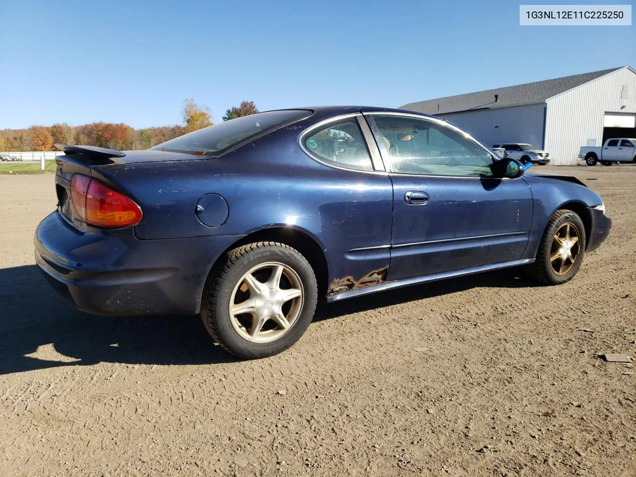 2001 Oldsmobile Alero Gl VIN: 1G3NL12E11C225250 Lot: 76250644