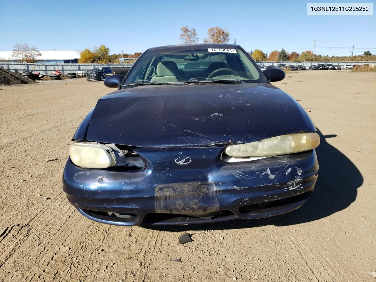 2001 Oldsmobile Alero Gl VIN: 1G3NL12E11C225250 Lot: 76250644