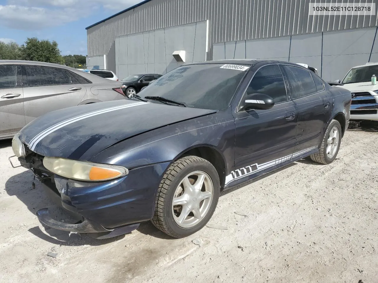 2001 Oldsmobile Alero Gl VIN: 1G3NL52E11C128718 Lot: 80699034