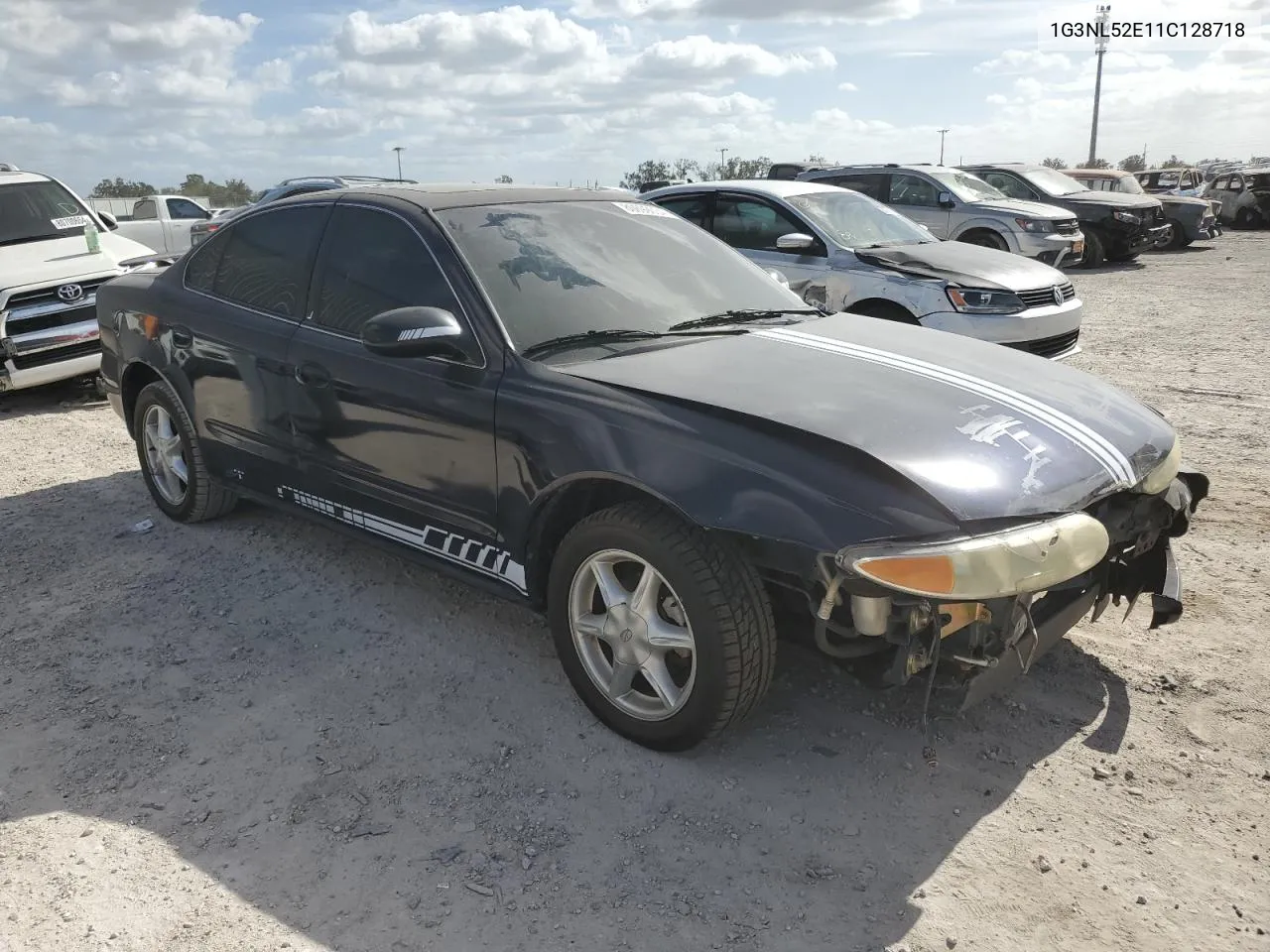 2001 Oldsmobile Alero Gl VIN: 1G3NL52E11C128718 Lot: 80699034