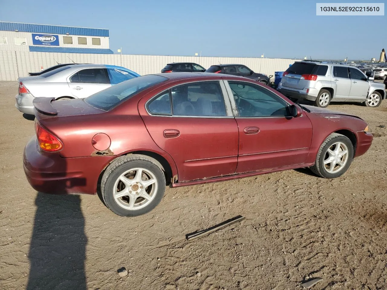 1G3NL52E92C215610 2002 Oldsmobile Alero Gl