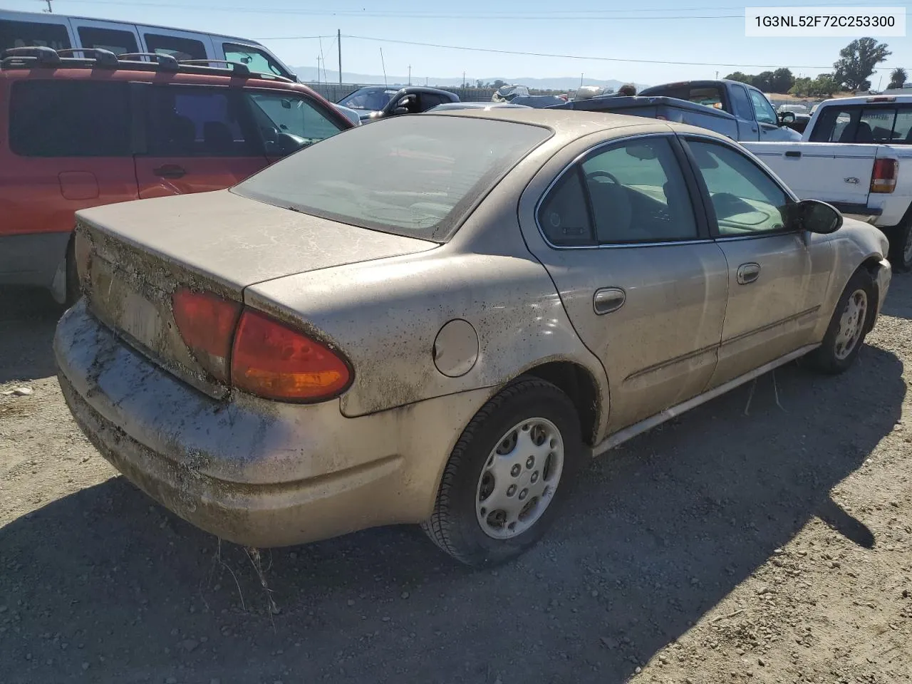 2002 Oldsmobile Alero Gl VIN: 1G3NL52F72C253300 Lot: 69146644