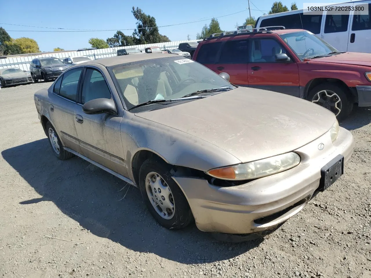 1G3NL52F72C253300 2002 Oldsmobile Alero Gl