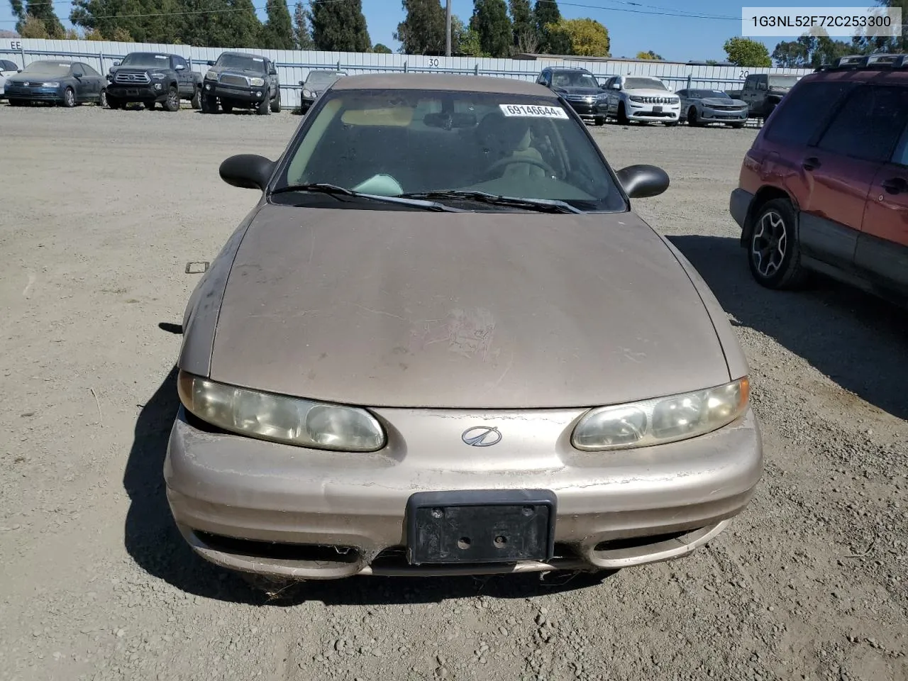 2002 Oldsmobile Alero Gl VIN: 1G3NL52F72C253300 Lot: 69146644