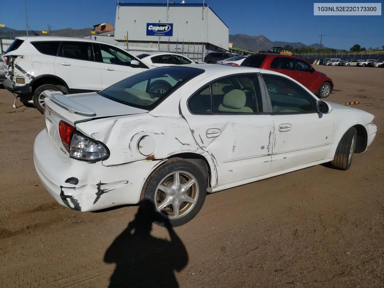 2002 Oldsmobile Alero Gl VIN: 1G3NL52E22C173300 Lot: 72228014