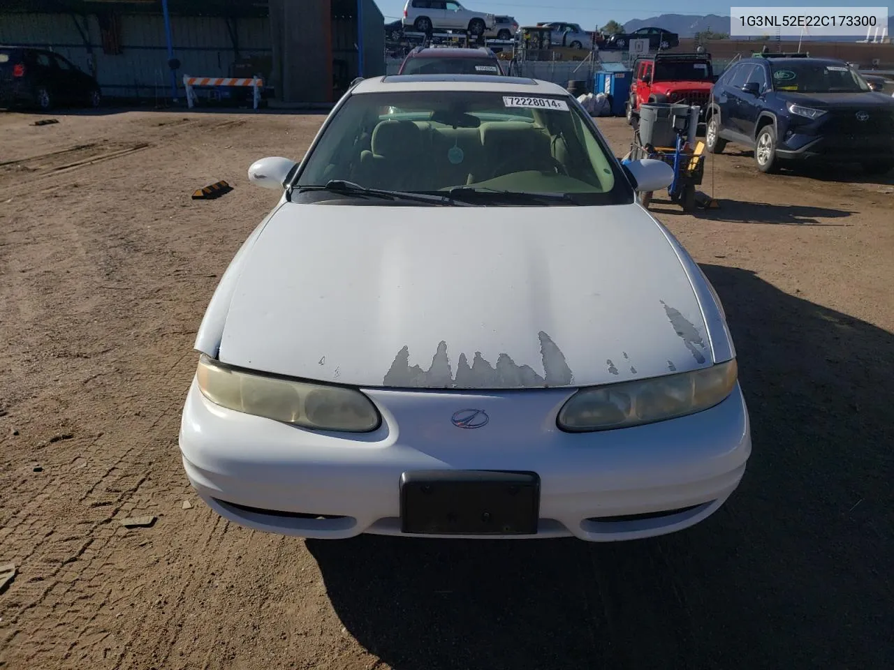 2002 Oldsmobile Alero Gl VIN: 1G3NL52E22C173300 Lot: 72228014