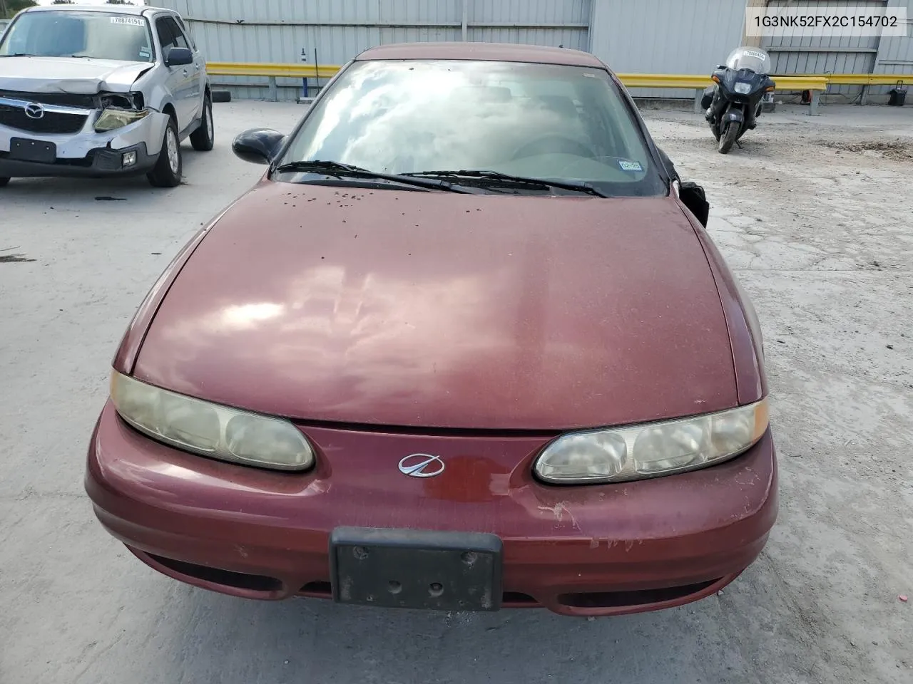 2002 Oldsmobile Alero Gx VIN: 1G3NK52FX2C154702 Lot: 78925854