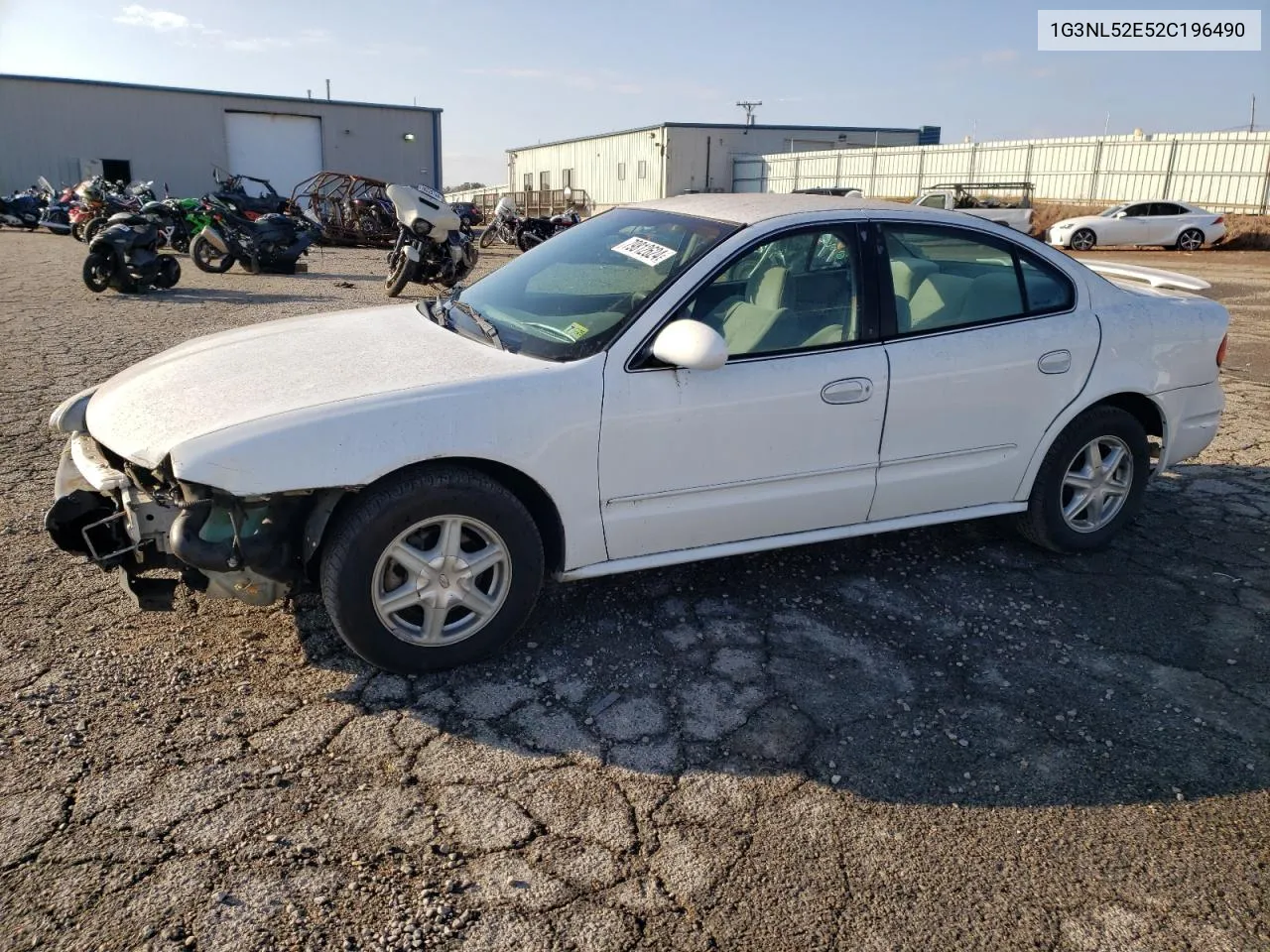 2002 Oldsmobile Alero Gl VIN: 1G3NL52E52C196490 Lot: 79812624