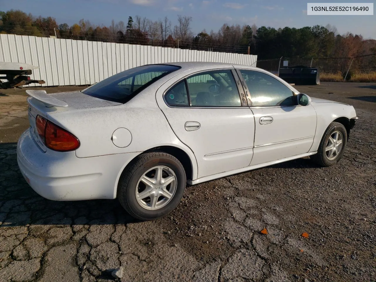 2002 Oldsmobile Alero Gl VIN: 1G3NL52E52C196490 Lot: 79812624