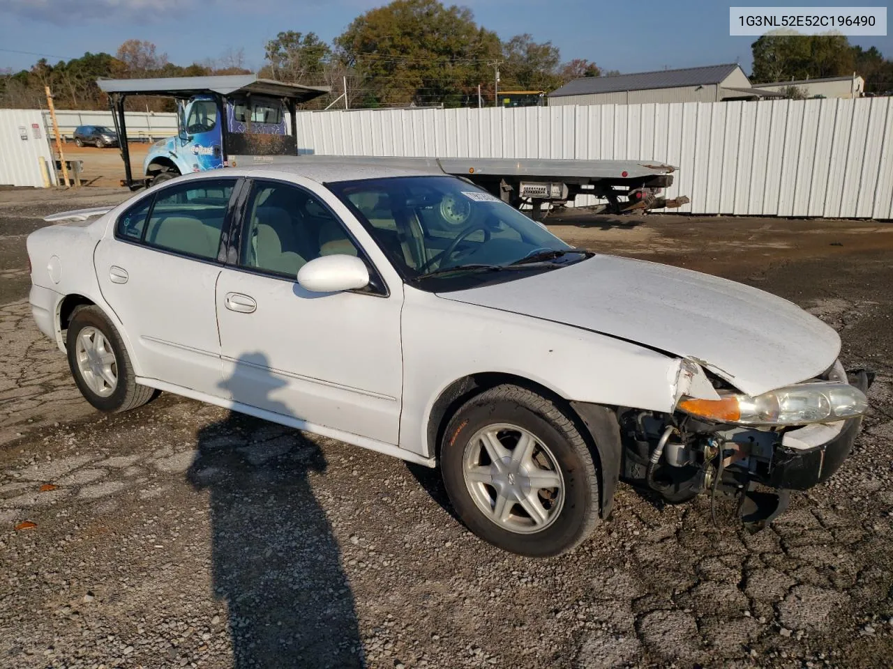 2002 Oldsmobile Alero Gl VIN: 1G3NL52E52C196490 Lot: 79812624