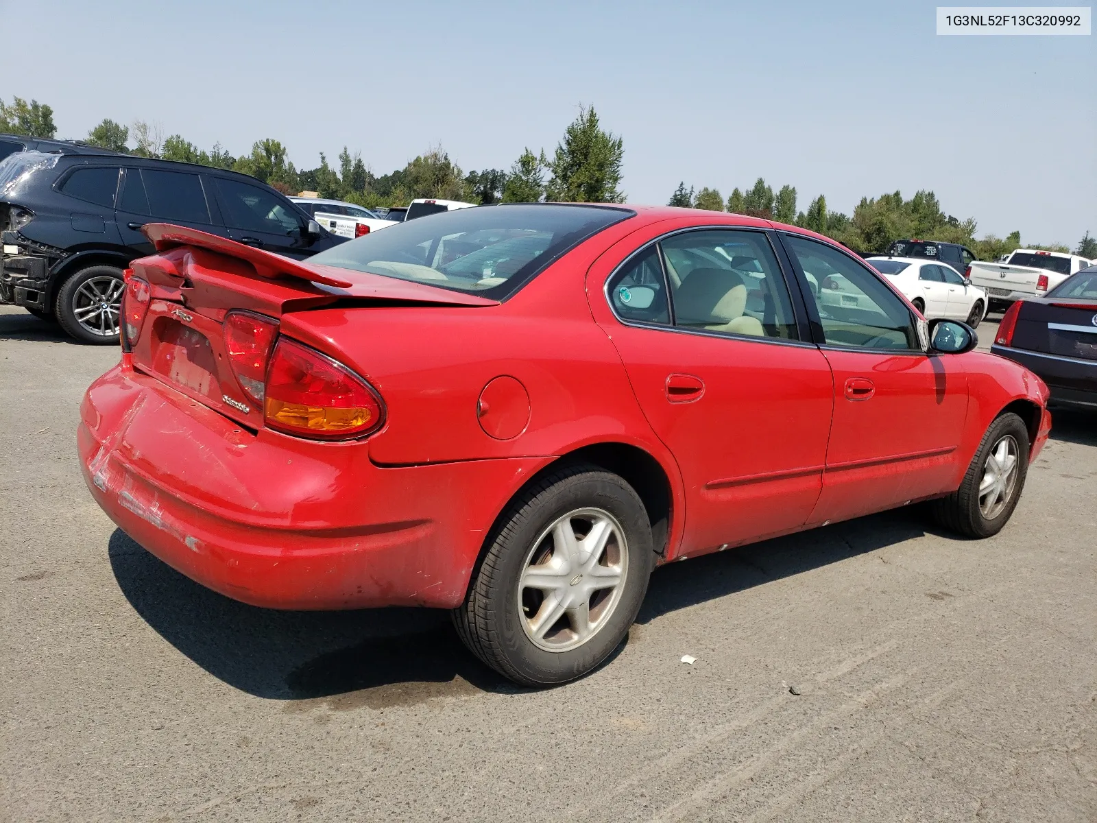 2003 Oldsmobile Alero Gl VIN: 1G3NL52F13C320992 Lot: 65183114