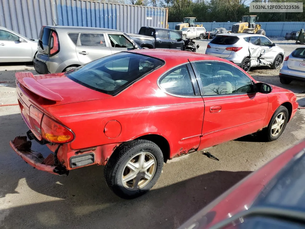 2003 Oldsmobile Alero Gl VIN: 1G3NL12F03C323536 Lot: 74764234