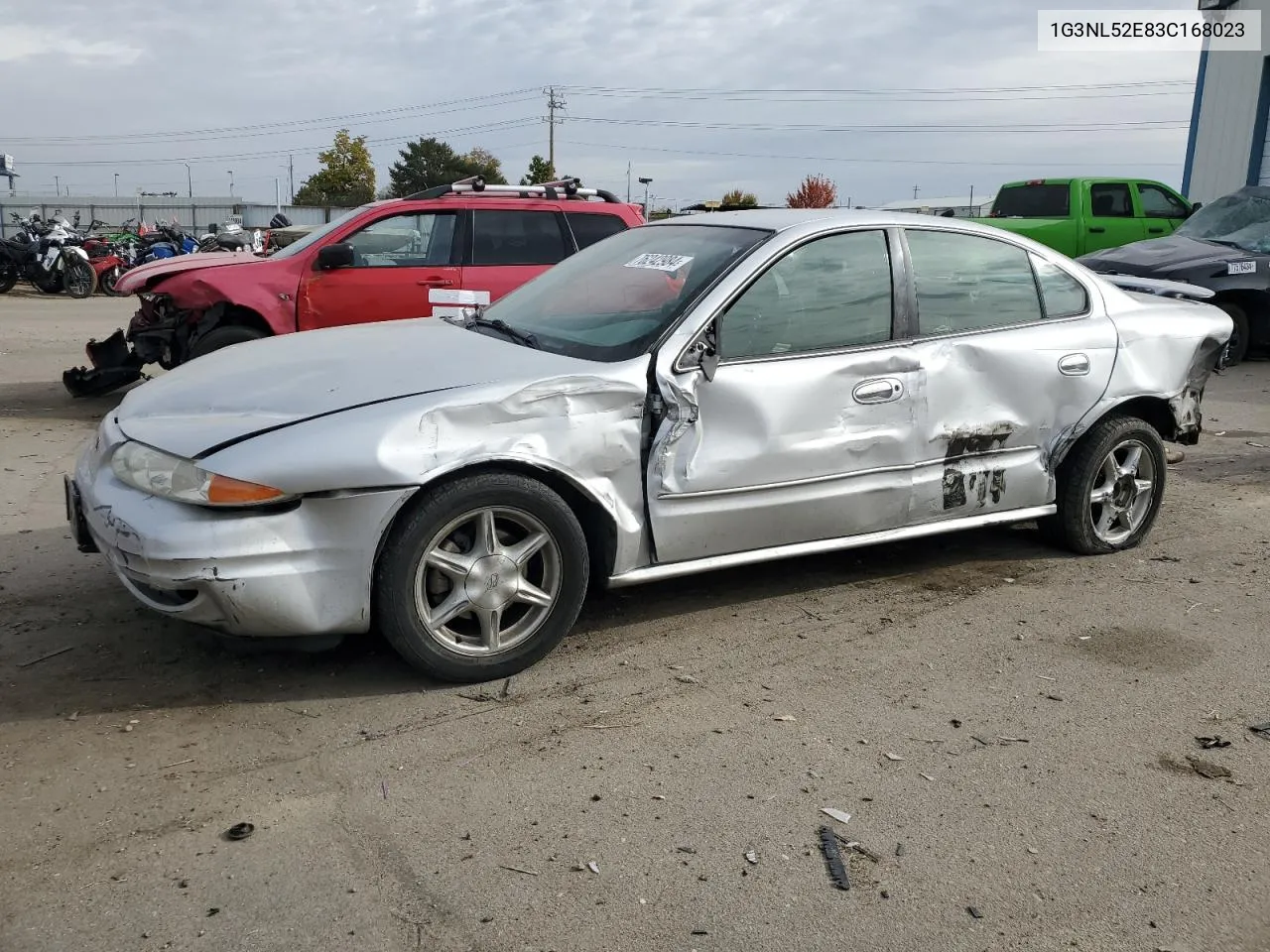 2003 Oldsmobile Alero Gl VIN: 1G3NL52E83C168023 Lot: 76242984