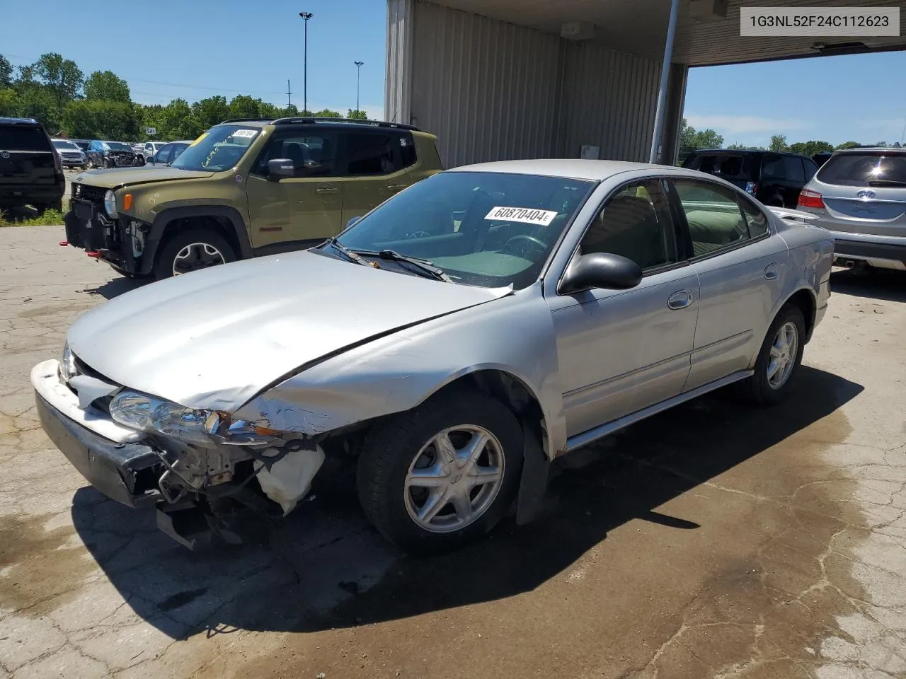 2004 Oldsmobile Alero Gl VIN: 1G3NL52F24C112623 Lot: 60870404