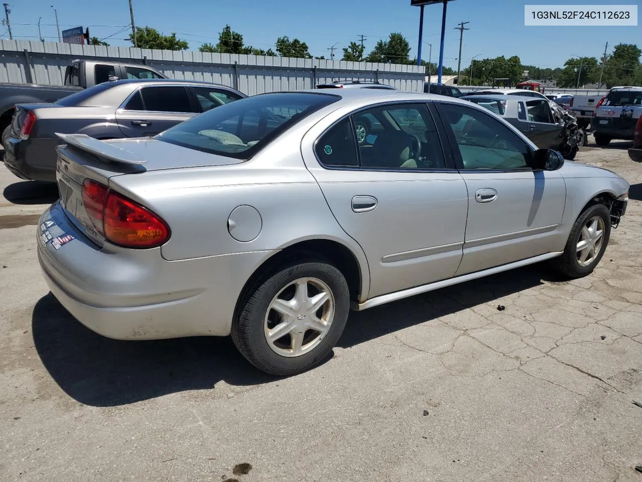 2004 Oldsmobile Alero Gl VIN: 1G3NL52F24C112623 Lot: 60870404