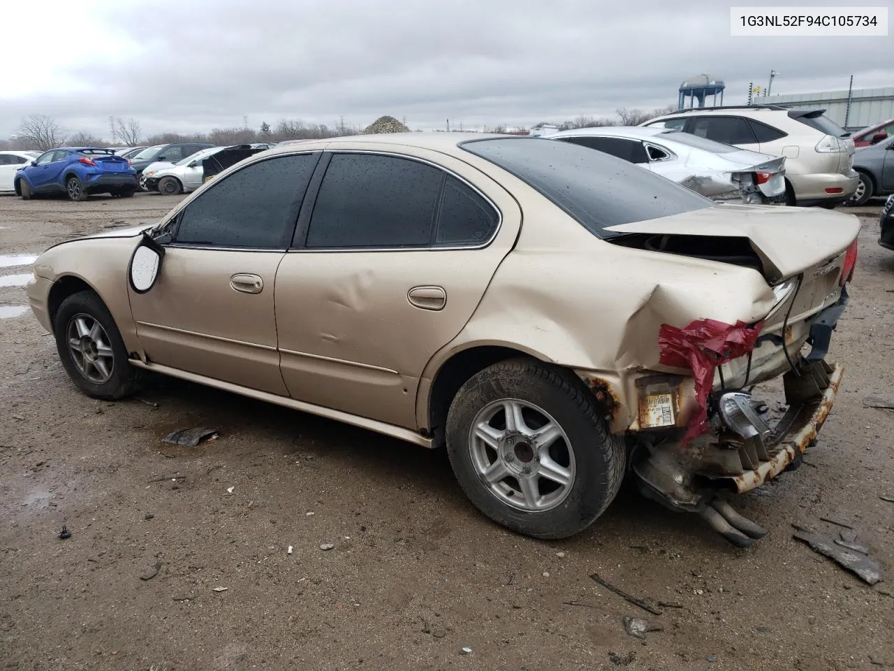 2004 Oldsmobile Alero Gl VIN: 1G3NL52F94C105734 Lot: 77624743