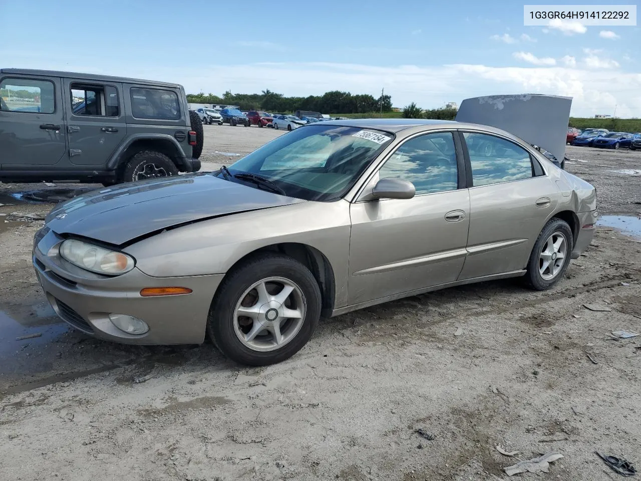 2001 Oldsmobile Aurora VIN: 1G3GR64H914122292 Lot: 75867154