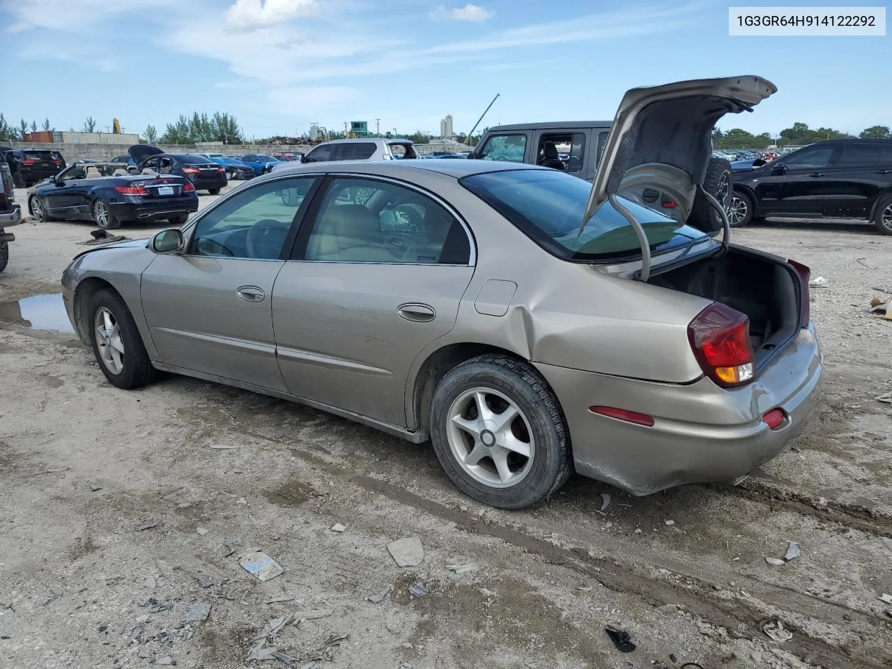 2001 Oldsmobile Aurora VIN: 1G3GR64H914122292 Lot: 75867154