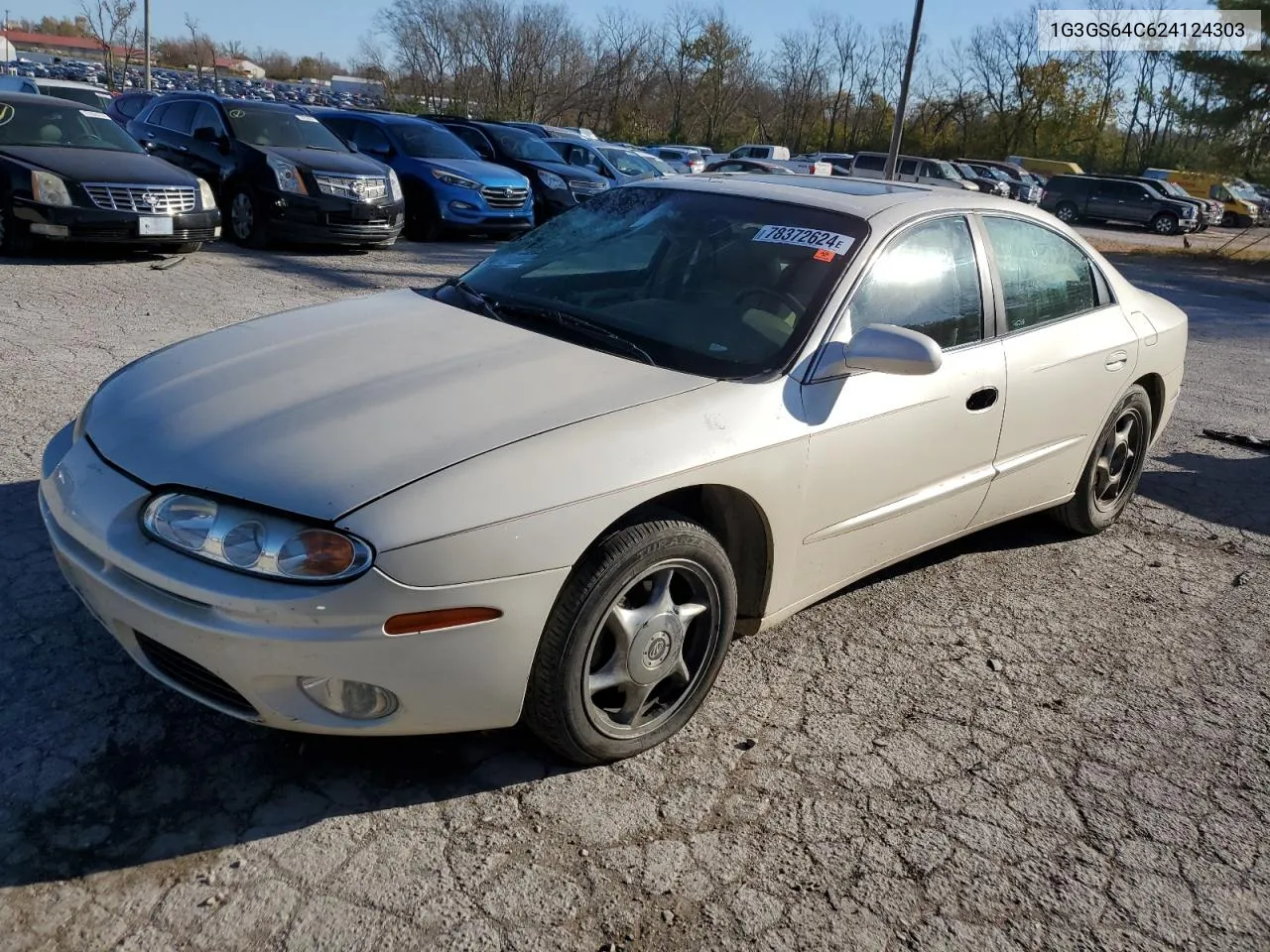 2002 Oldsmobile Aurora 4.0 VIN: 1G3GS64C624124303 Lot: 78372624