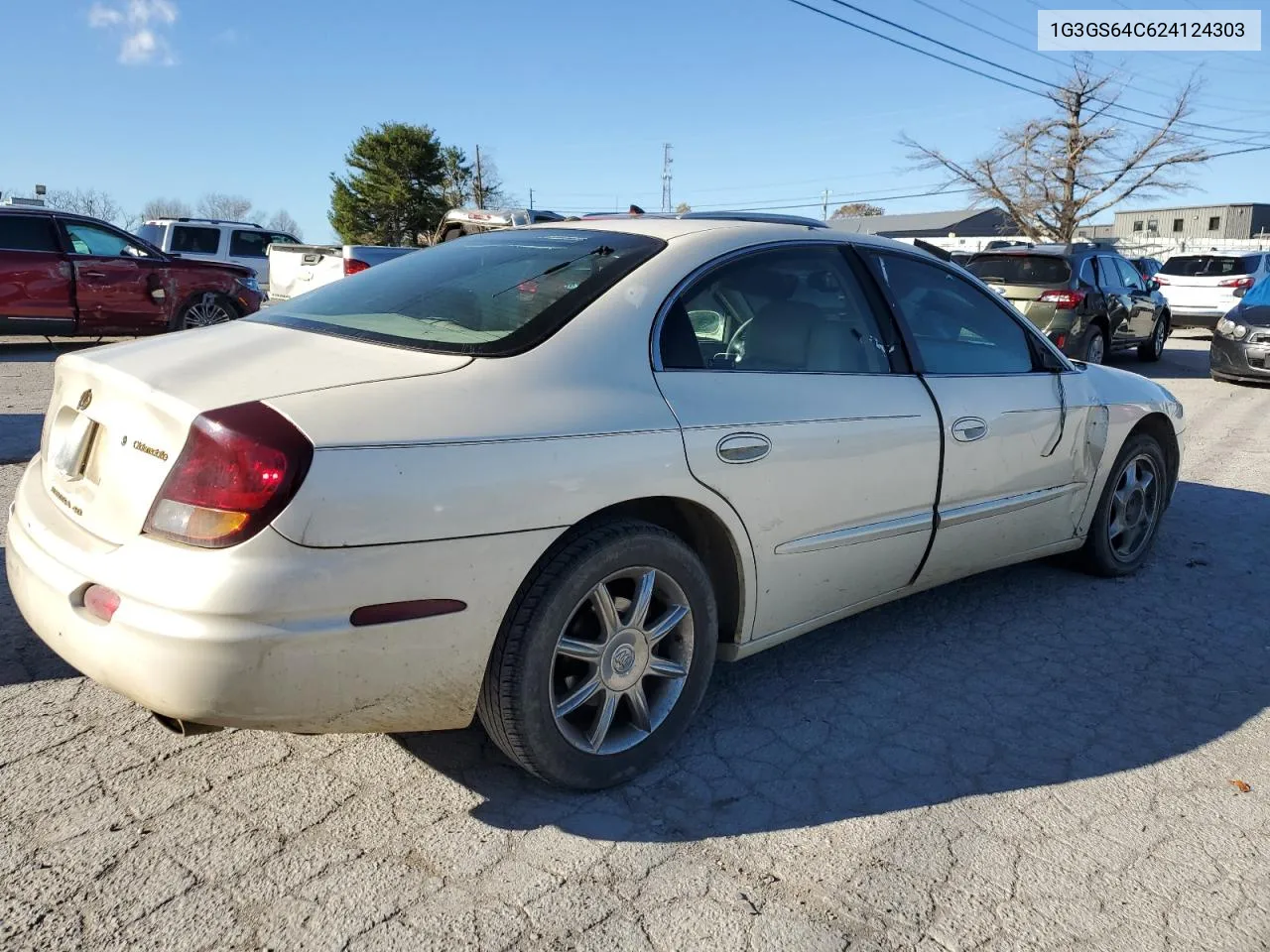 2002 Oldsmobile Aurora 4.0 VIN: 1G3GS64C624124303 Lot: 78372624