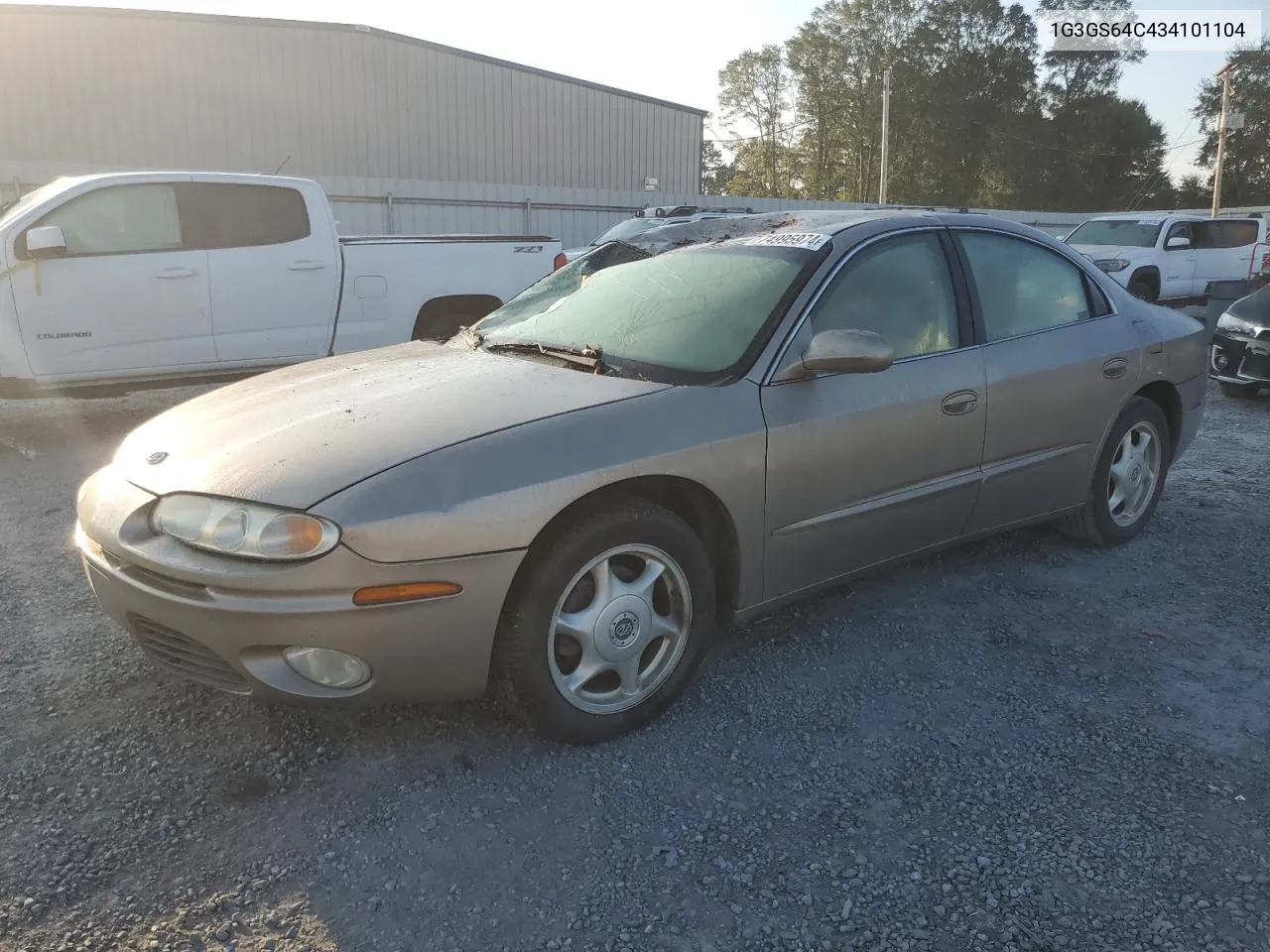 2003 Oldsmobile Aurora 4.0 VIN: 1G3GS64C434101104 Lot: 74995974