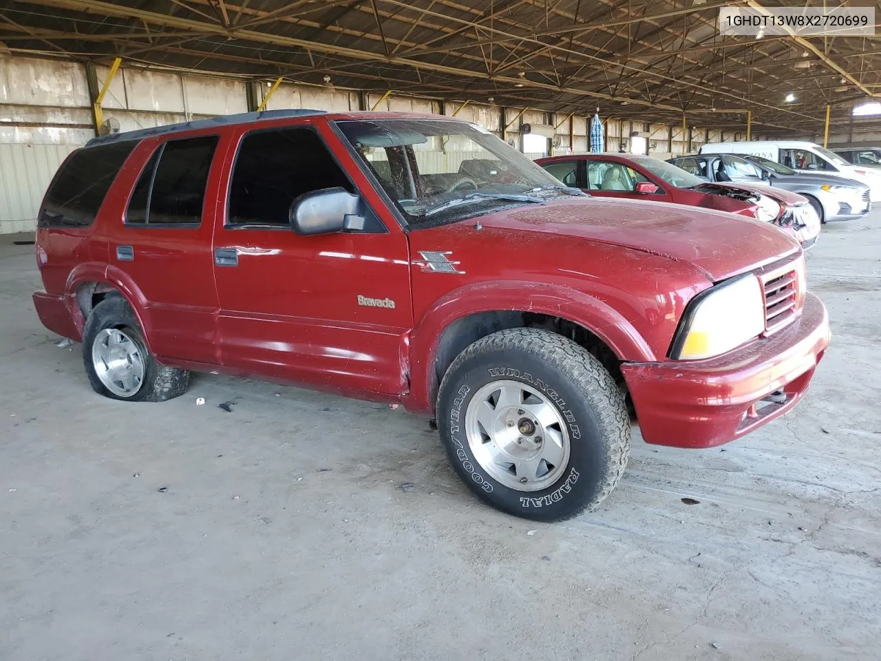 1999 Oldsmobile Bravada VIN: 1GHDT13W8X2720699 Lot: 70223844