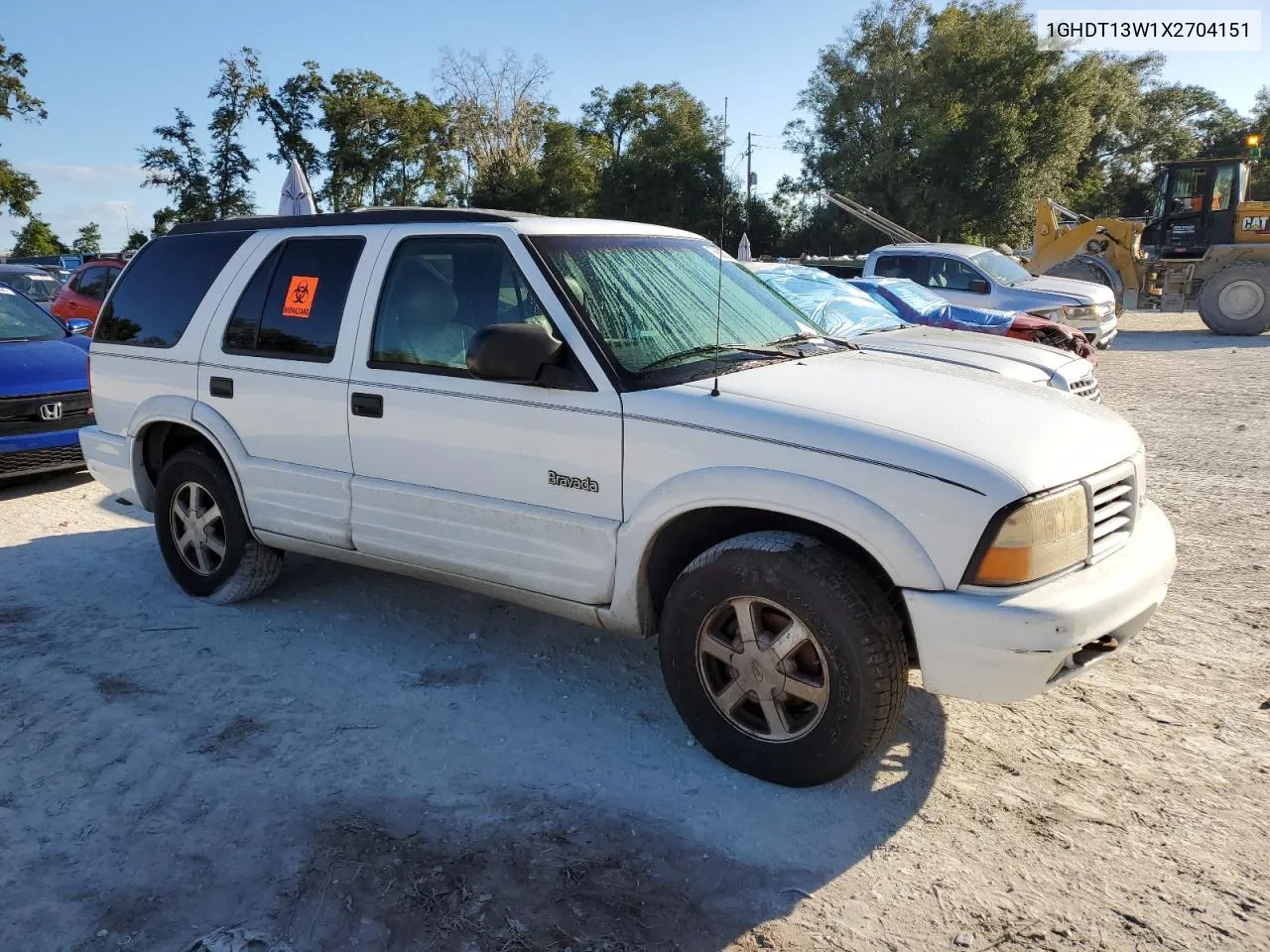 1999 Oldsmobile Bravada VIN: 1GHDT13W1X2704151 Lot: 76802764