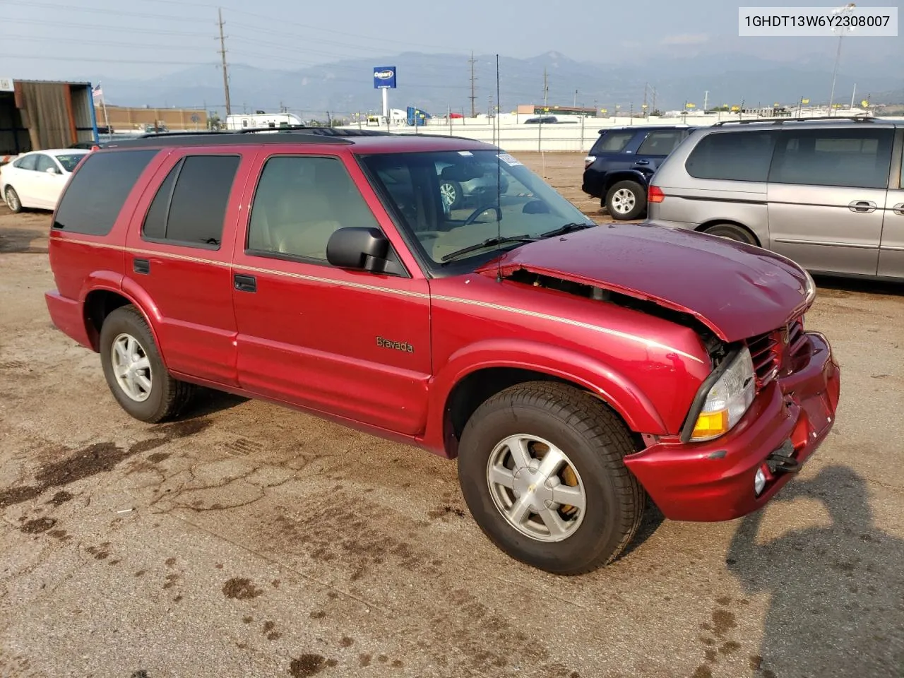 2000 Oldsmobile Bravada VIN: 1GHDT13W6Y2308007 Lot: 63862394