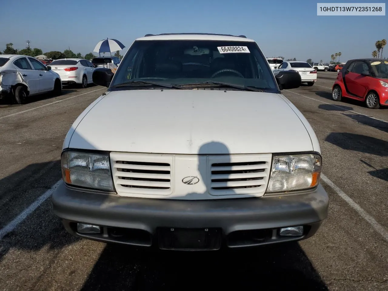 2000 Oldsmobile Bravada VIN: 1GHDT13W7Y2351268 Lot: 66408824