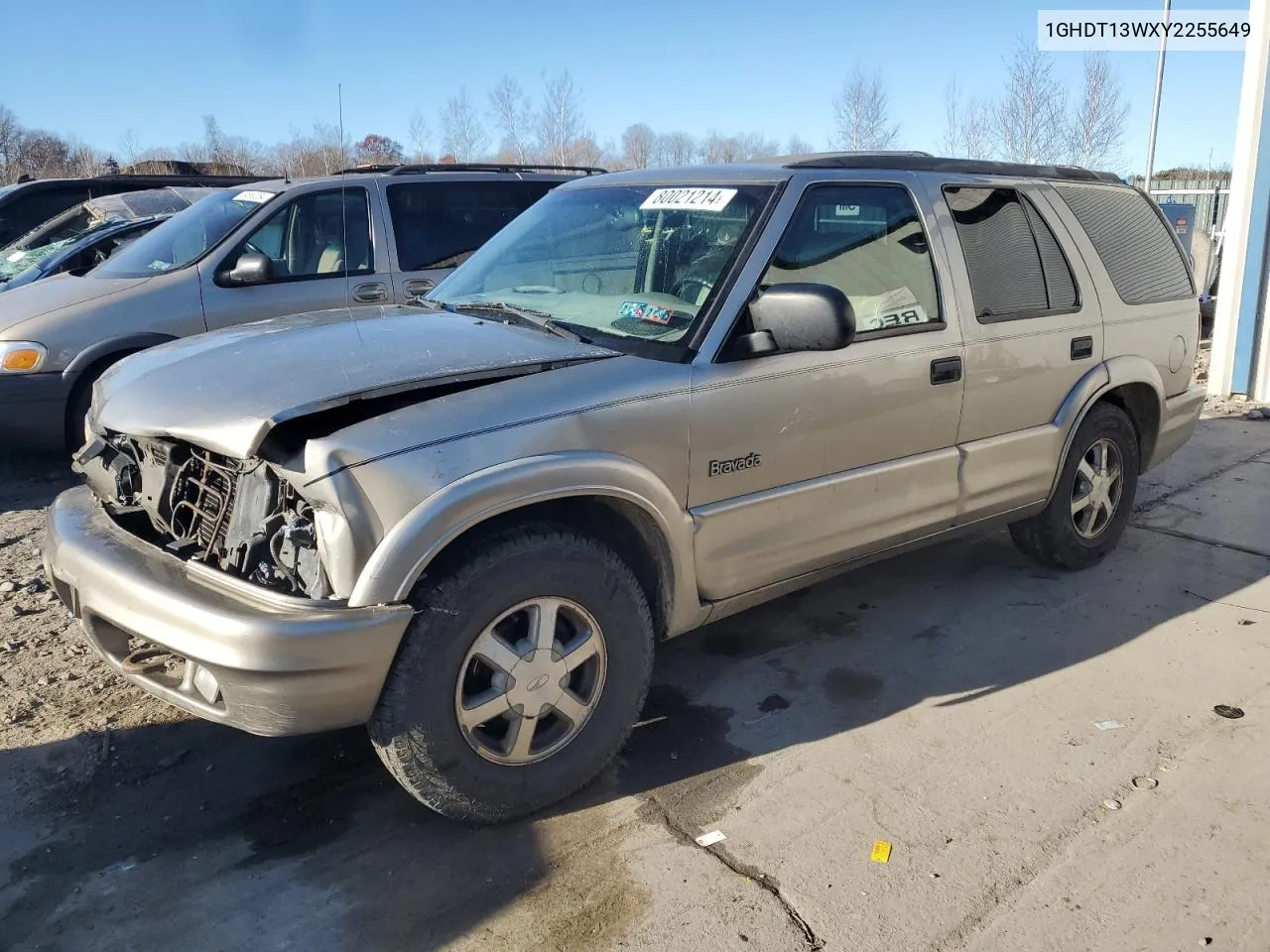 2000 Oldsmobile Bravada VIN: 1GHDT13WXY2255649 Lot: 80021214