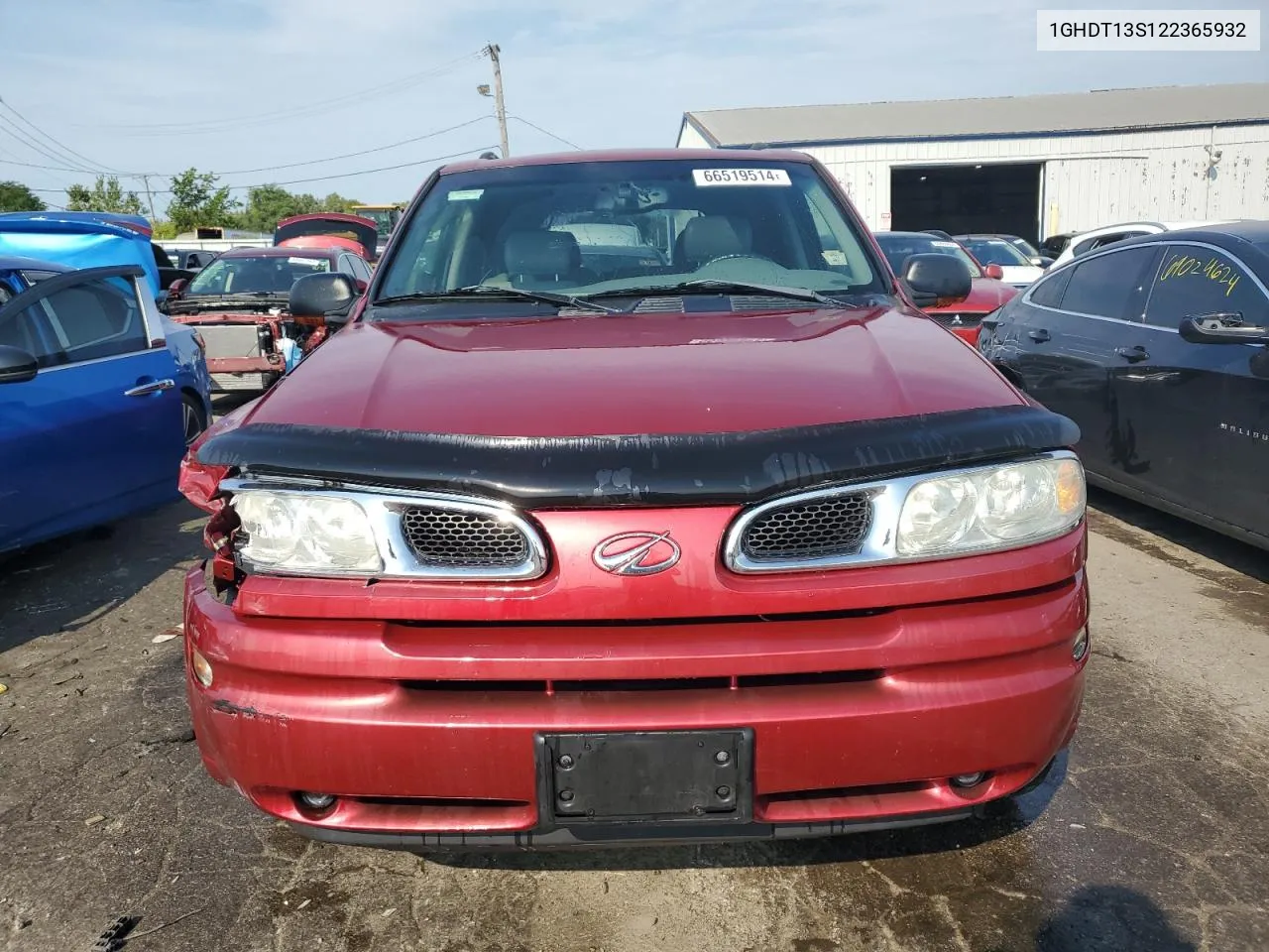 2002 Oldsmobile Bravada VIN: 1GHDT13S122365932 Lot: 66519514