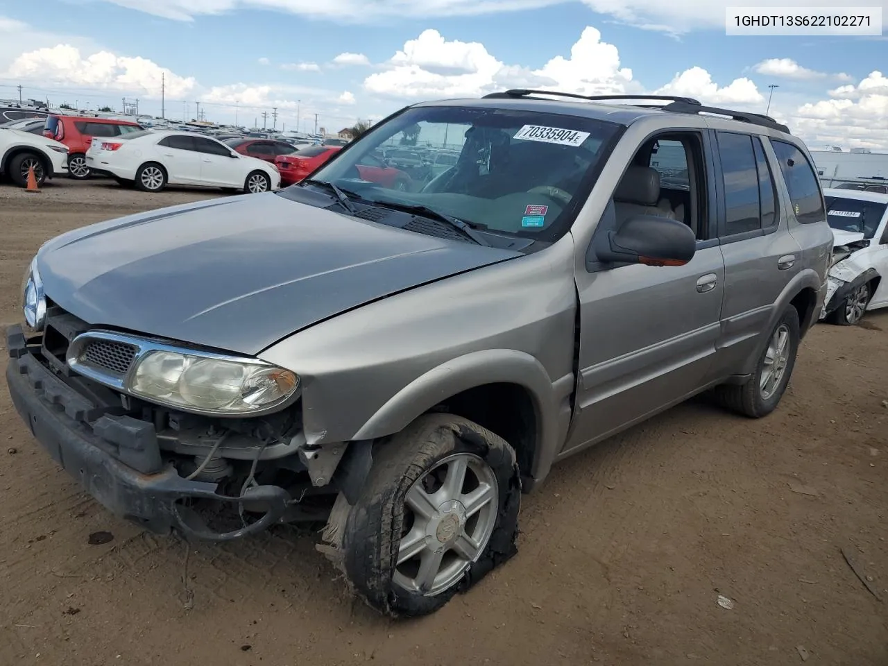 2002 Oldsmobile Bravada VIN: 1GHDT13S622102271 Lot: 70335904