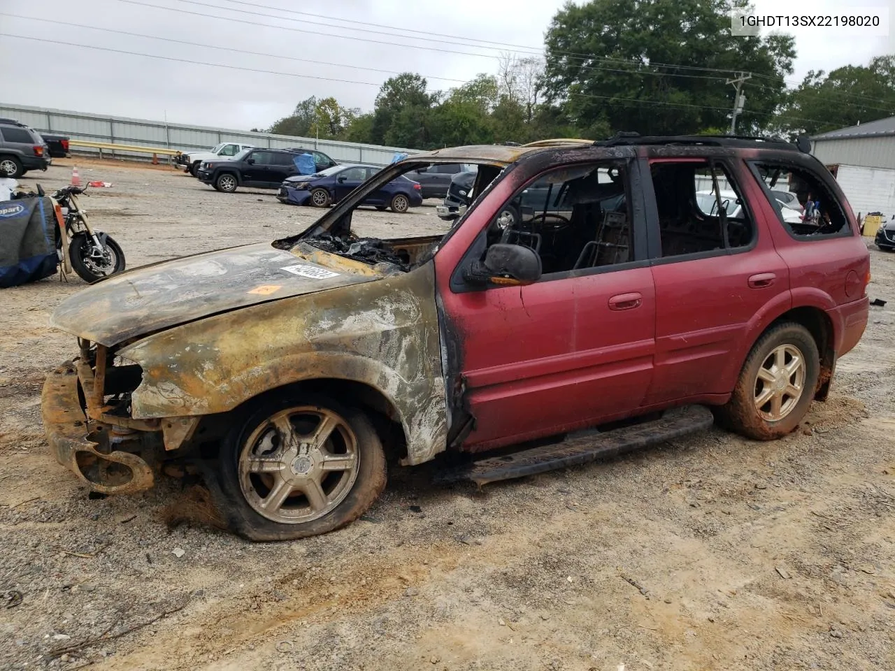 2002 Oldsmobile Bravada VIN: 1GHDT13SX22198020 Lot: 74246624