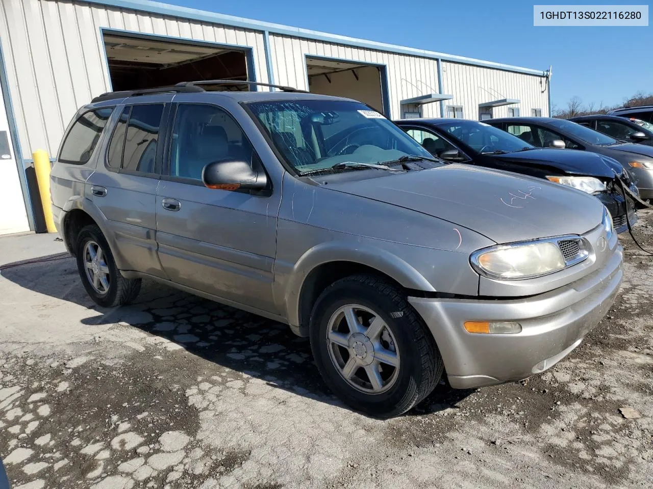 2002 Oldsmobile Bravada VIN: 1GHDT13S022116280 Lot: 80357224