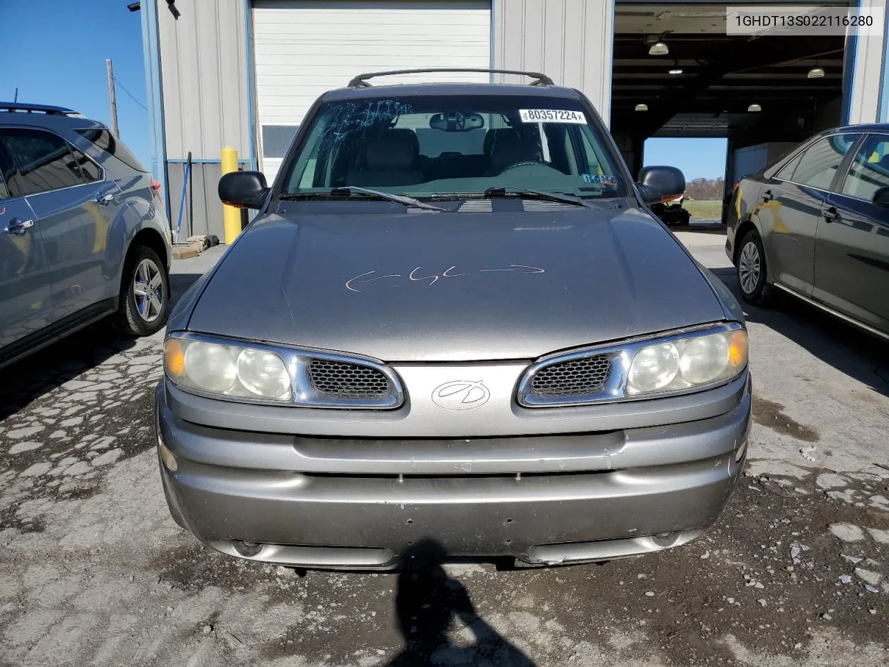 2002 Oldsmobile Bravada VIN: 1GHDT13S022116280 Lot: 80357224