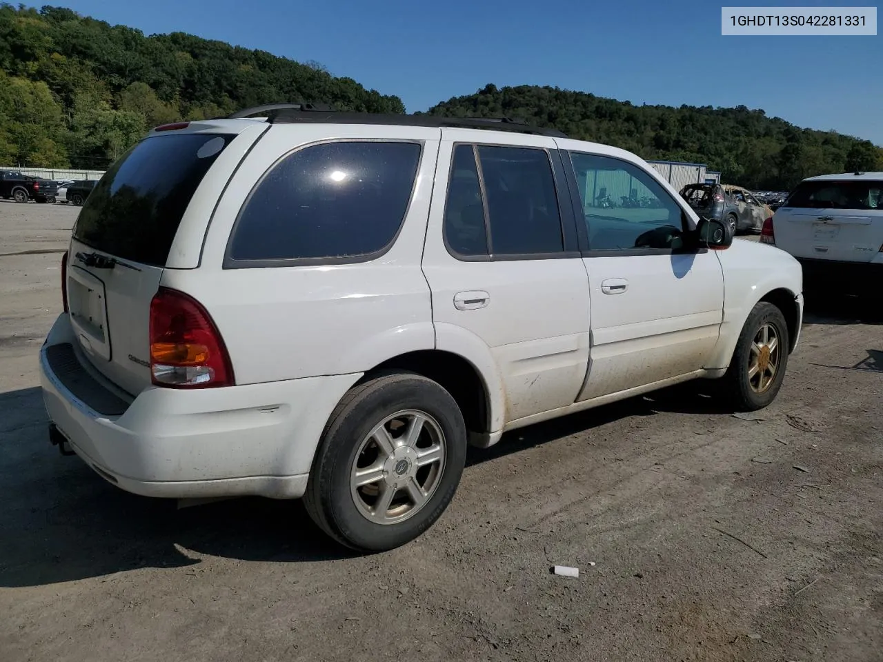 2004 Oldsmobile Bravada VIN: 1GHDT13S042281331 Lot: 71484164