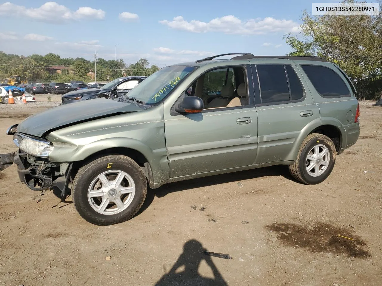 2004 Oldsmobile Bravada VIN: 1GHDS13S542280971 Lot: 74941764