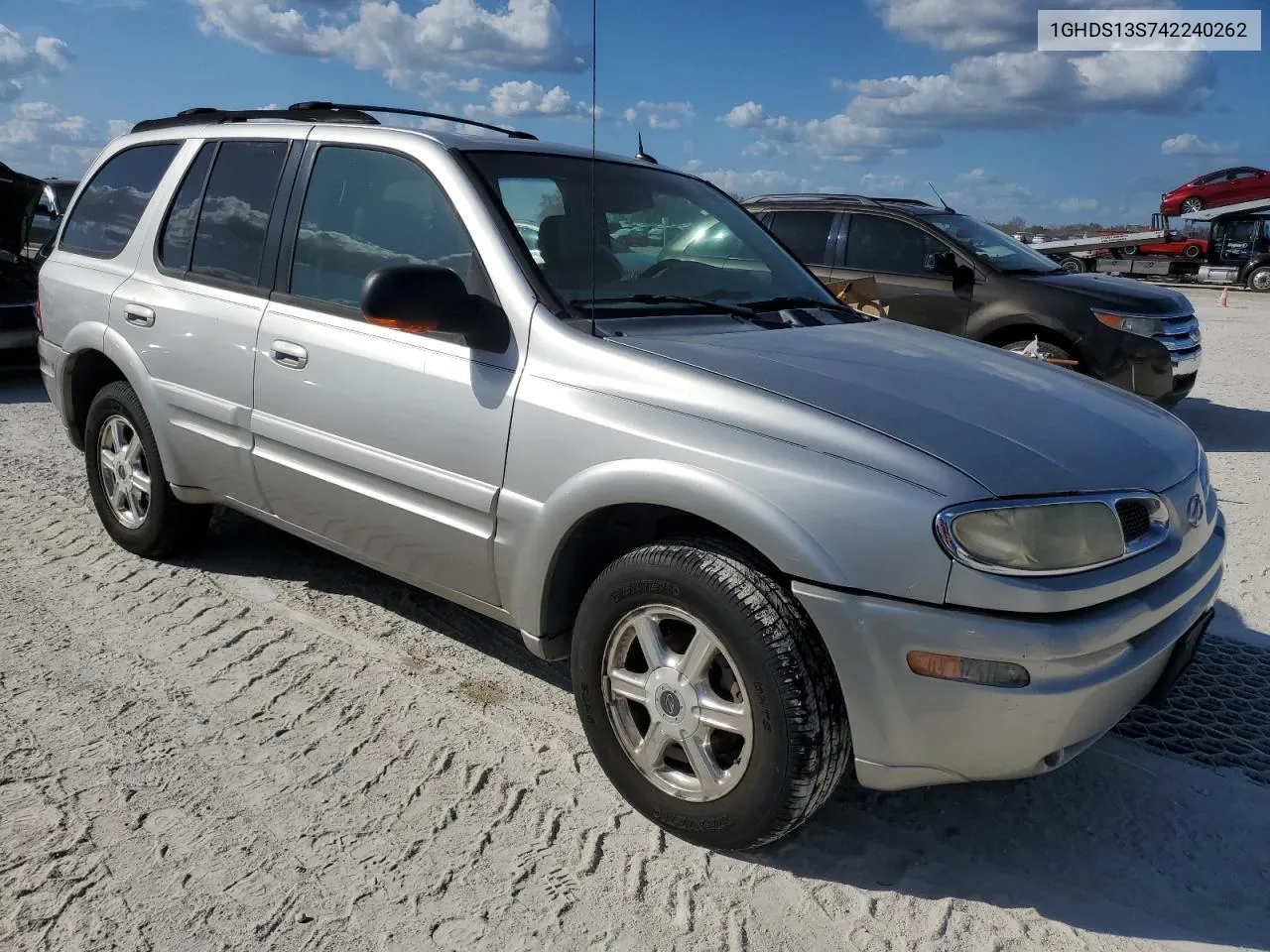 2004 Oldsmobile Bravada VIN: 1GHDS13S742240262 Lot: 75708934