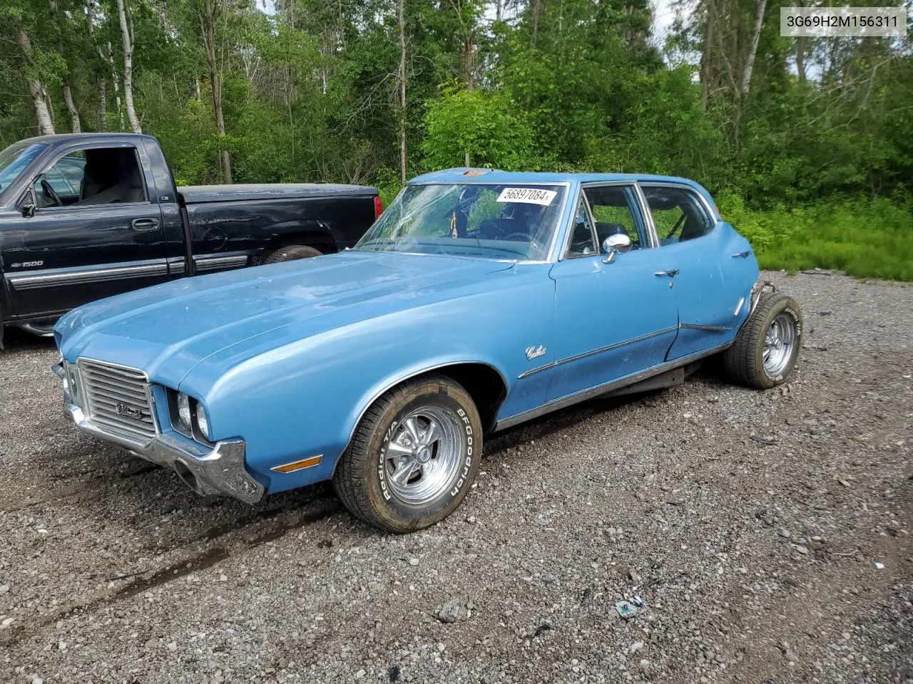 1972 Oldsmobile Cutlass VIN: 3G69H2M156311 Lot: 56897084