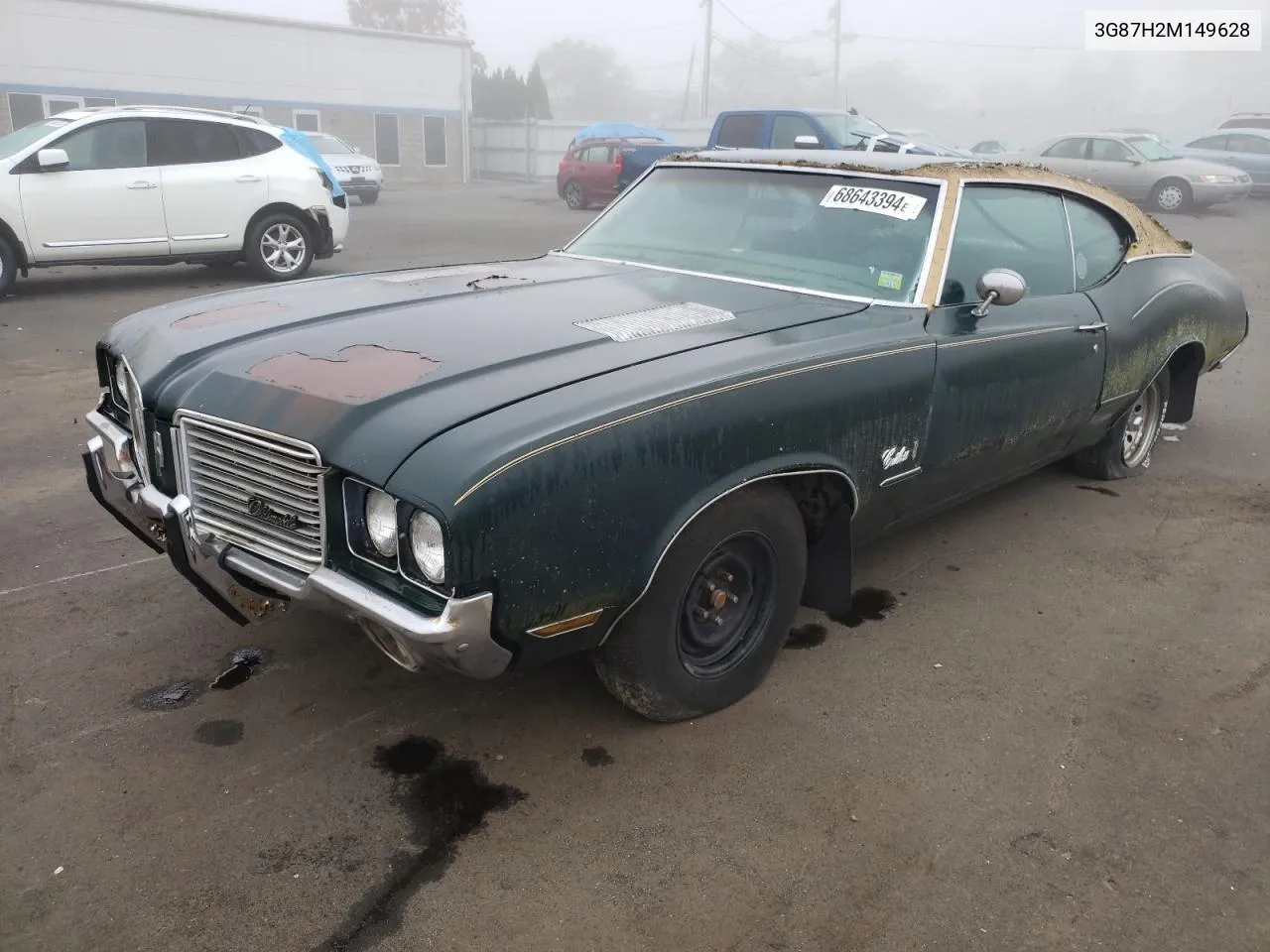 1972 Oldsmobile Cutlass VIN: 3G87H2M149628 Lot: 68643394