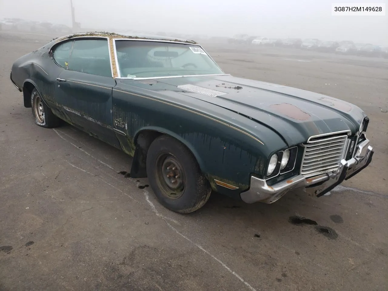 3G87H2M149628 1972 Oldsmobile Cutlass