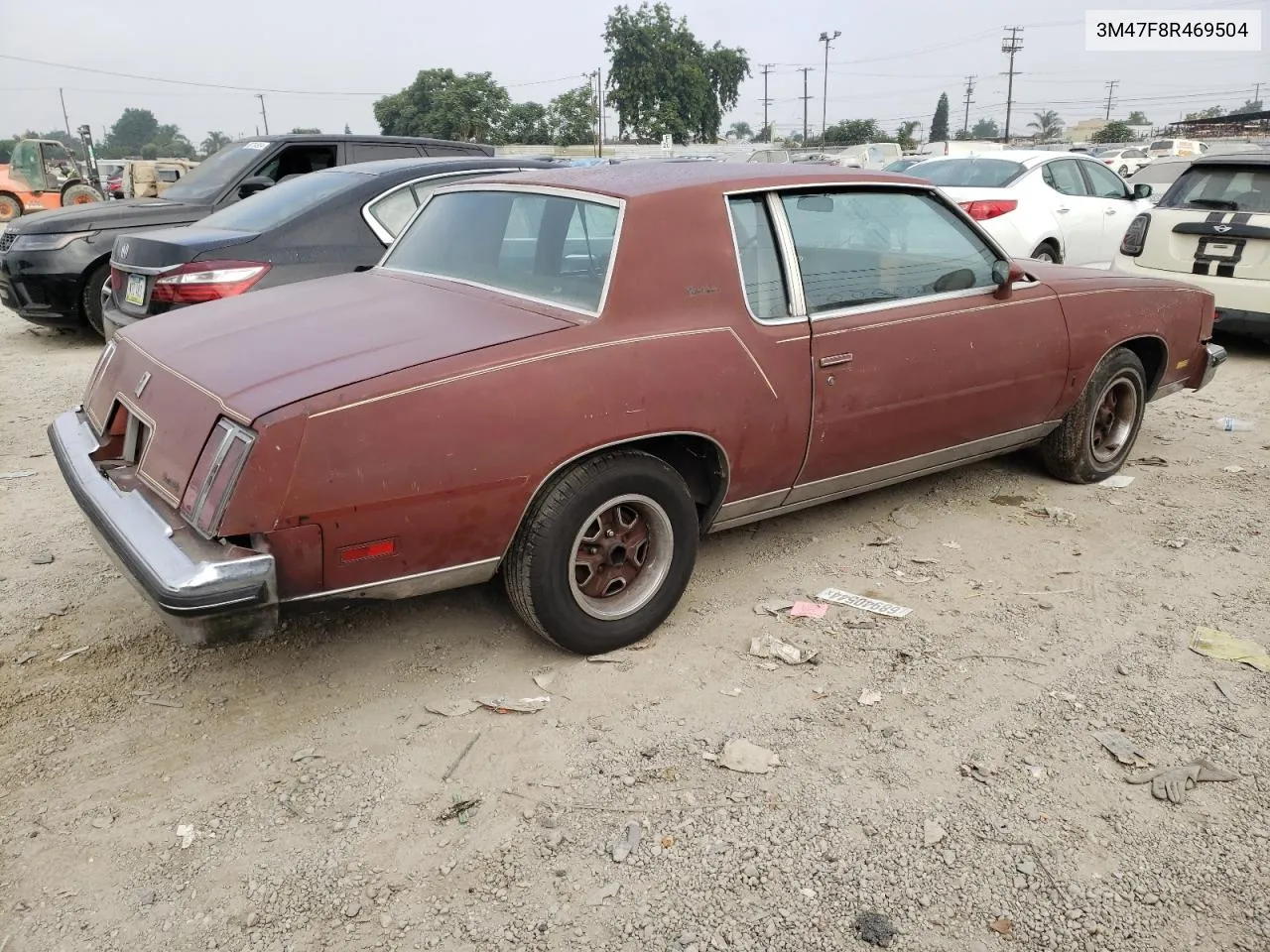 1978 Oldsmobile Cutlass VIN: 3M47F8R469504 Lot: 69617364