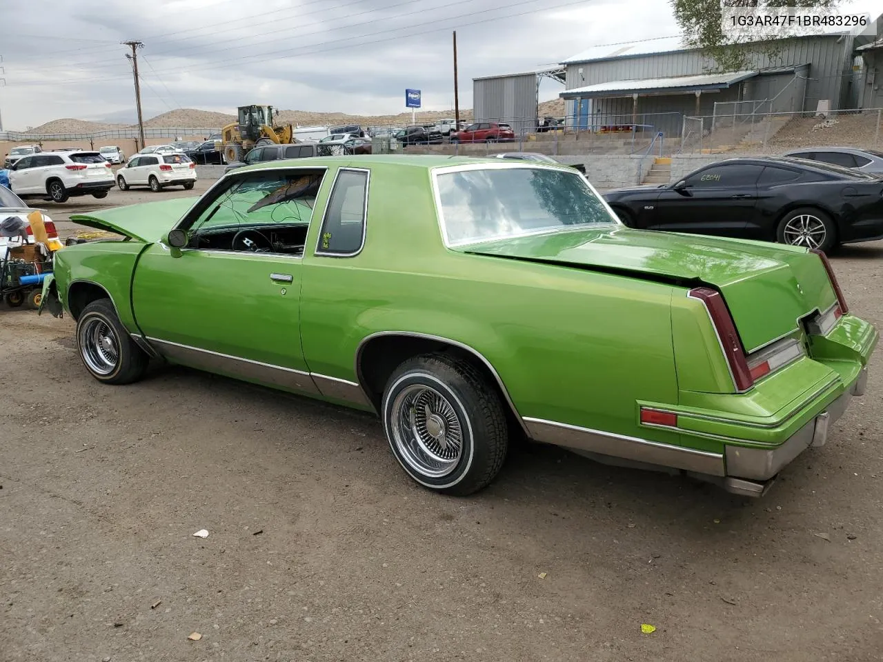 1981 Oldsmobile Cutlass Supreme VIN: 1G3AR47F1BR483296 Lot: 76765774