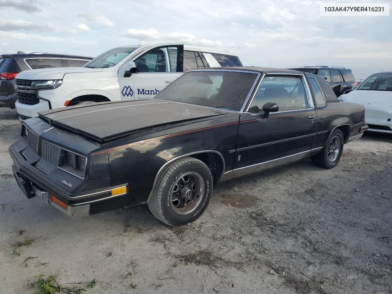 1984 Oldsmobile Cutlass Calais VIN: 1G3AK47Y9ER416231 Lot: 76409974