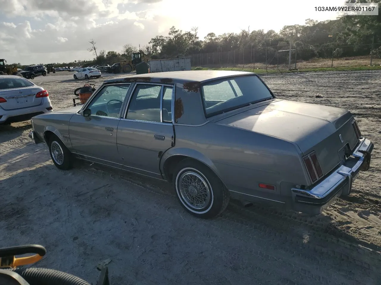 1984 Oldsmobile Cutlass Supreme Brougham VIN: 1G3AM69Y2ER401167 Lot: 79261694